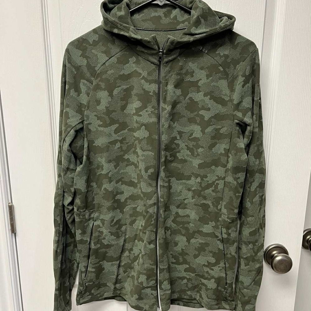 Lululemon Mens Surge Warm Full Zip *Jacquard - Medium - Picture 3 of 6
